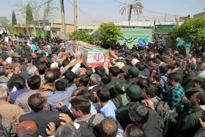 استقبال از شهید مدافع حرم در شهرستان کارون