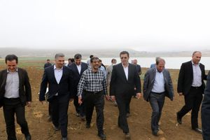 دریاچه گیلارلو شهرستان گرمی می‌تواند یکی از مناطق موفق گردشگری باشد