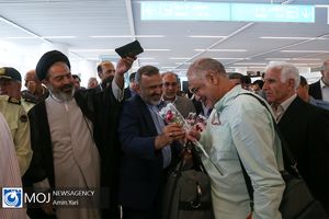 بدرقه نخستین گروه از زائران حج تمتع ۱۳۹۸