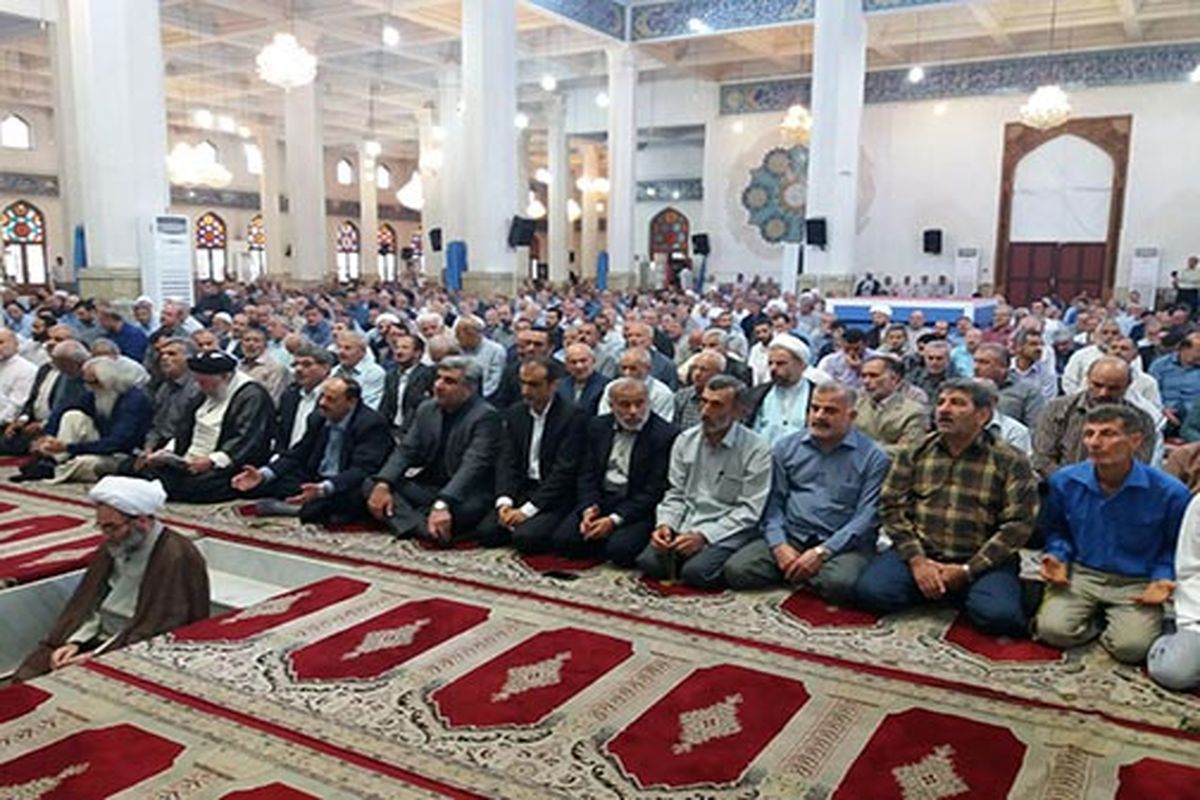 نماز عید قربان در گیلان