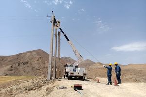 تکمیل عملیات برق‌رسانی به ایستگاه‌های پمپاژ آب چشمه هفتیان تفرش