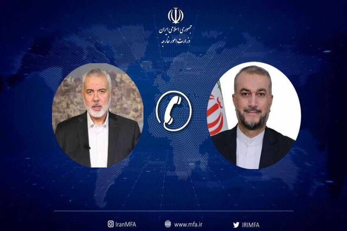 وزیر امور خارجه و اسماعیل هنیه