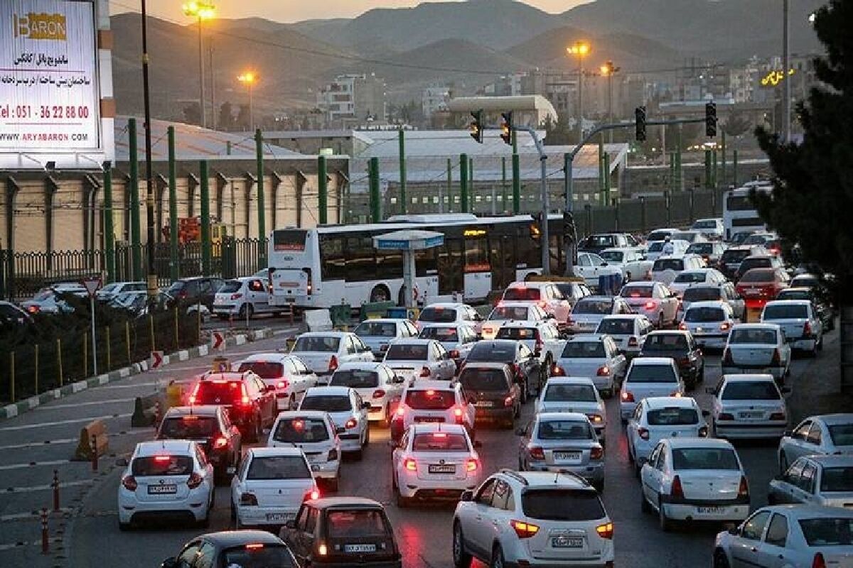 محورهای مواصلاتی مشهد