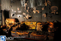 مهار آتش در انبار اسقاط لوازم خودرو