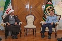 وزیر دفاع با رئیس سازمان قضایی نیروهای مسلح دیدار کرد