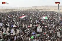 برگزاری ۴۰ راهپیمایی همبستگی با غزه در استان صعده یمن