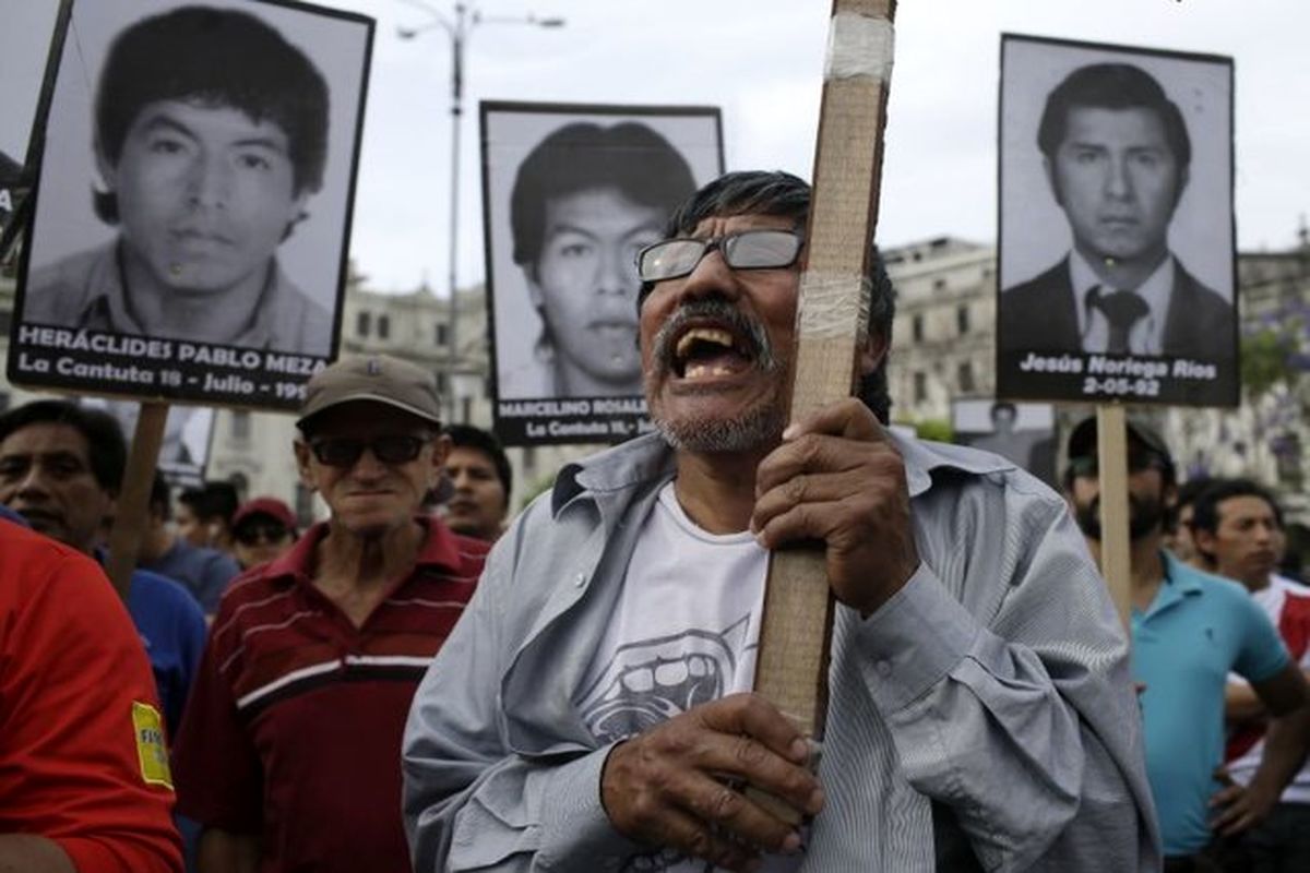 تظاهرات علیه فوجیموری