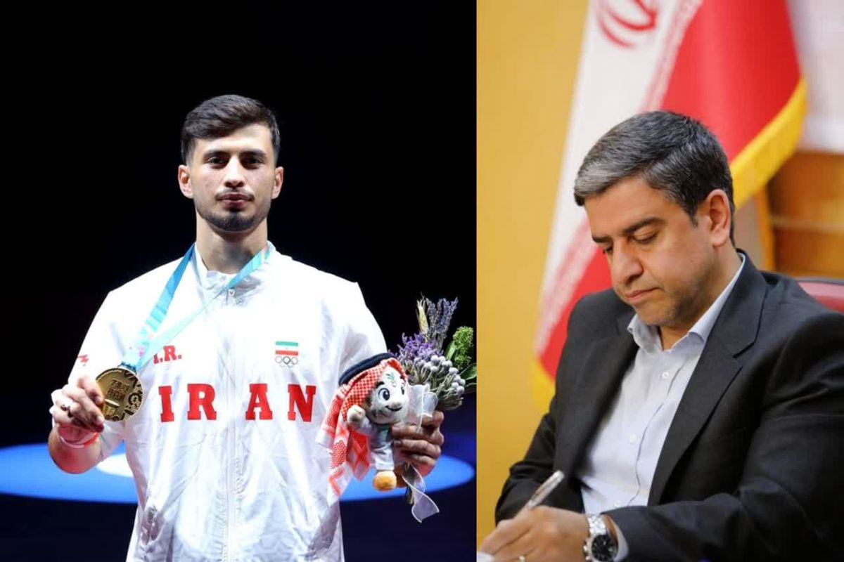 پیام تبریک استاندار  به ووشوکار اردبیلی