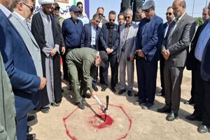عملیات اجرایی قرارگاه مرکزی اربعین حسینی در شلمچه آغاز شد