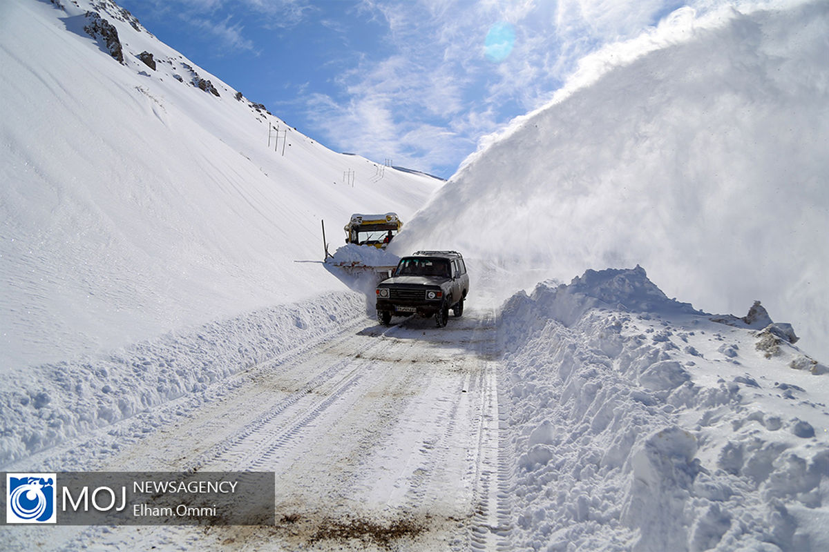 بارش برف در ارتفاعات اورامان