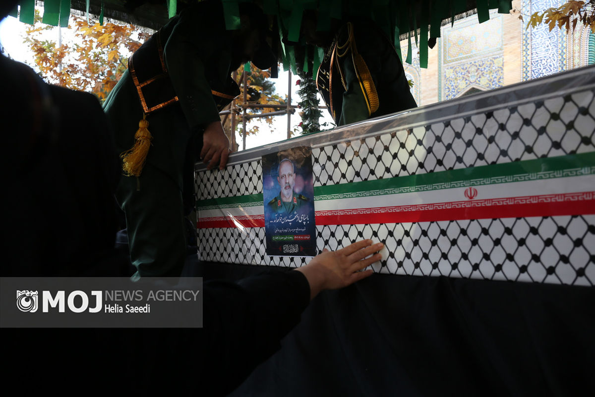 تشییع پیکر سرتیپ پاسدار شهید «کیومرث پورهاشمی»