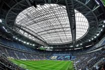 ورزشگاه احمد بن‌علی یک روز پیش از دیدار تیم‌های ملی فوتبال ایران - ولز +فیلم