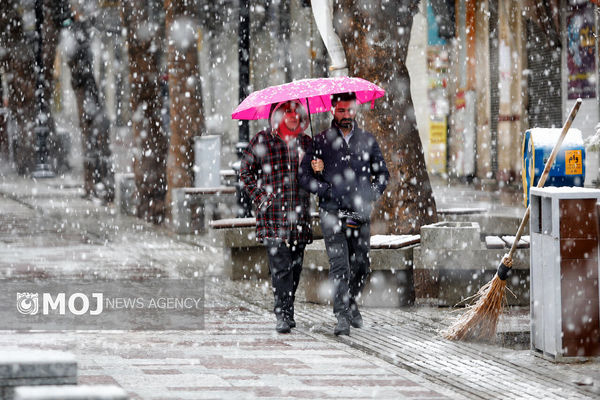 بارش‌های پراکنده در ارتفاعات تهران پیش‌بینی‌ می شود