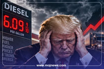 اینفوگرافیک/کابوس ۶ دلاری ترامپ رکورد تاریخی گازوئیل در آمریکا