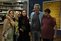 گلاره عباسی با نابینایان اهل مطالعه به گفتگو پرداخت