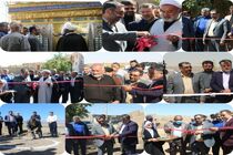 9 طرح اقتصادی و عمرانی همزمان با هفته دولت در کاشان افتتاح و کلنگ زنی شد