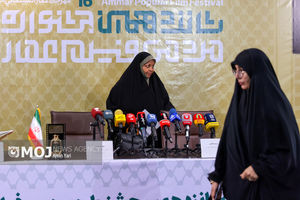 نشست خبری دبیر شانزدهمین دوره جشنواره فیلم عمار