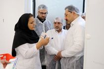 وزیر صمت از واحد دارویی شهرک صنعتی نظرآباد بازدید کرد