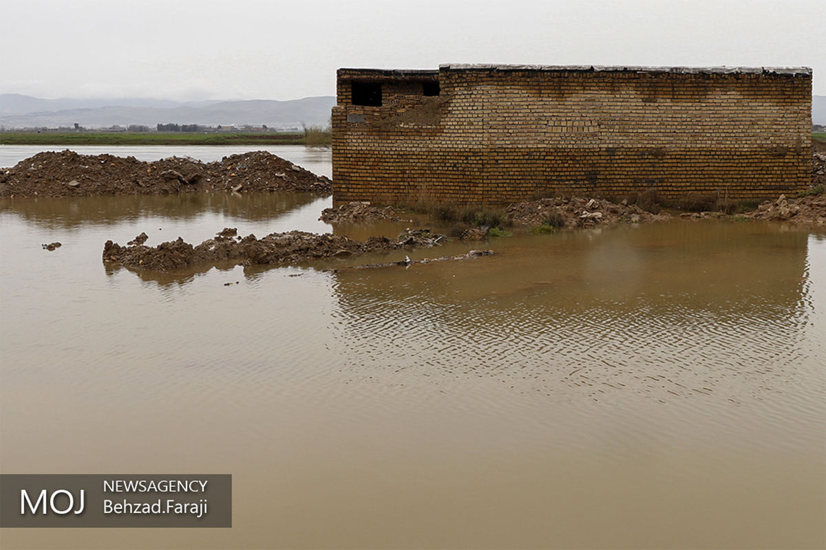 طغیان رودخانه قره‌سو در کرمانشاه