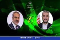 وزرای خارجه ایران و ترکیه با یکدیگر تلفنی گفت و گو کردند