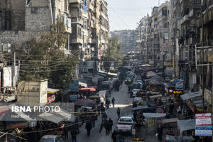 اهالی حلب در پی حملات و تیراندازی سنگین شبه نظامیان «قسد» خارج شدند