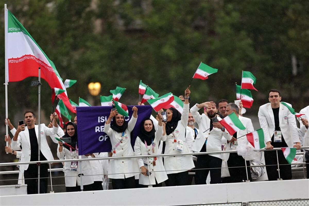 کاروان ورزشی المپیک پاریس ایران