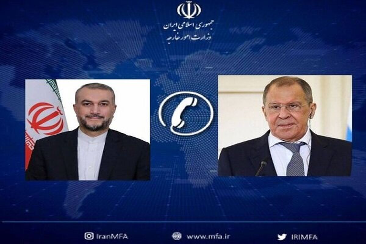وزیر خارجه ایران و وزیر خارجه روسیه امیرعبداللهیان و لاوروف