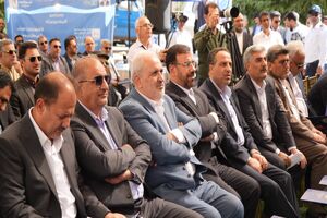 فاز نخست رینگ انتقال آب غرب به جنوب شیراز افتتاح شد/ افزایش ظرفیت انتقال آب به ۳۰۰۰ لیتر در ثانیه