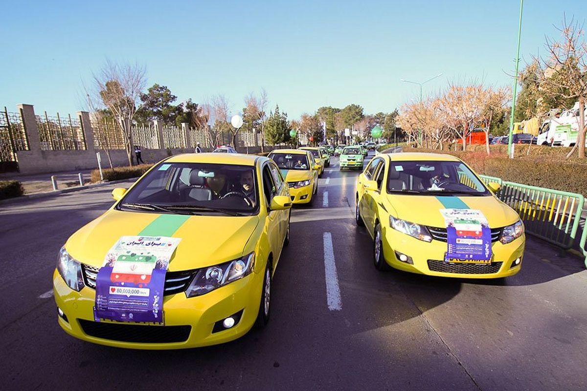 اصفهان- مانور بزرگ تاکسیرانی