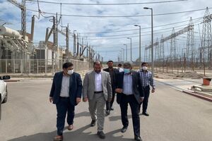 بازدید دادستان بندرعباس و مدیرکل بازرسی از نیروگاه سیکل ترکیبی ایسین