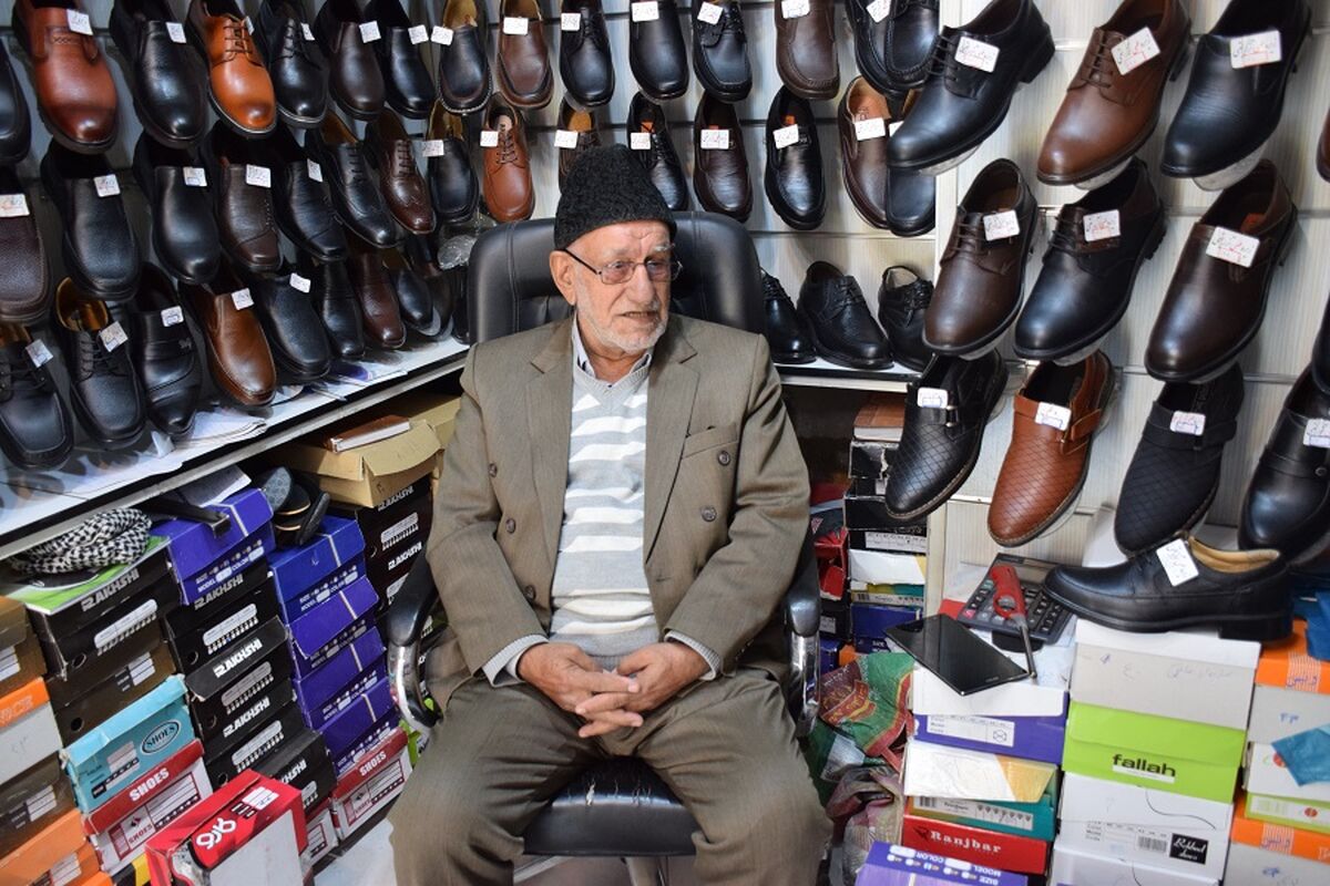 کسبه قدیمی بازار کرمانشاه