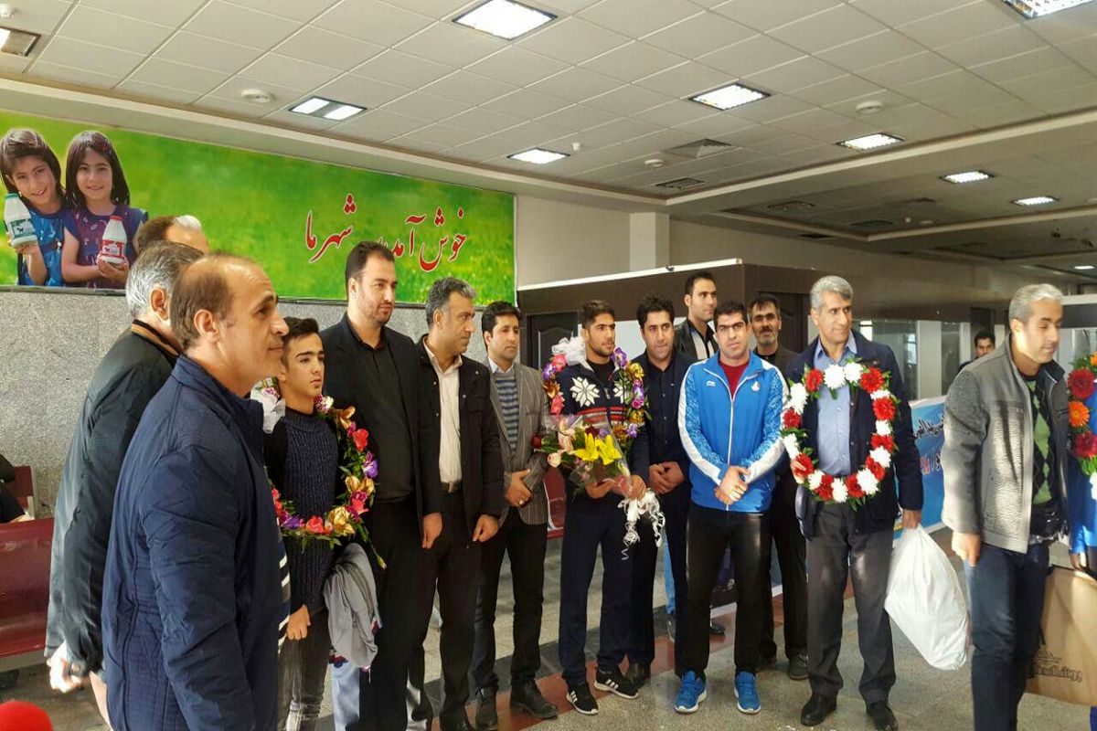 استقبال از کونگ فو کاران کرمانشاهی