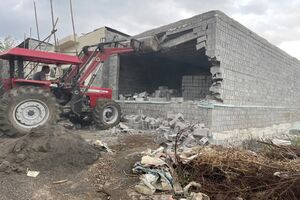 ۵۴ ساخت‌وساز غیرمجاز در اراضی کشاورزی چمستان تخریب شد