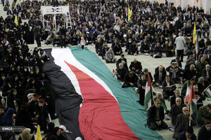 تجمع مردم غیور تبریز در حمایت از مردم مظلوم غزه + تصاویر 