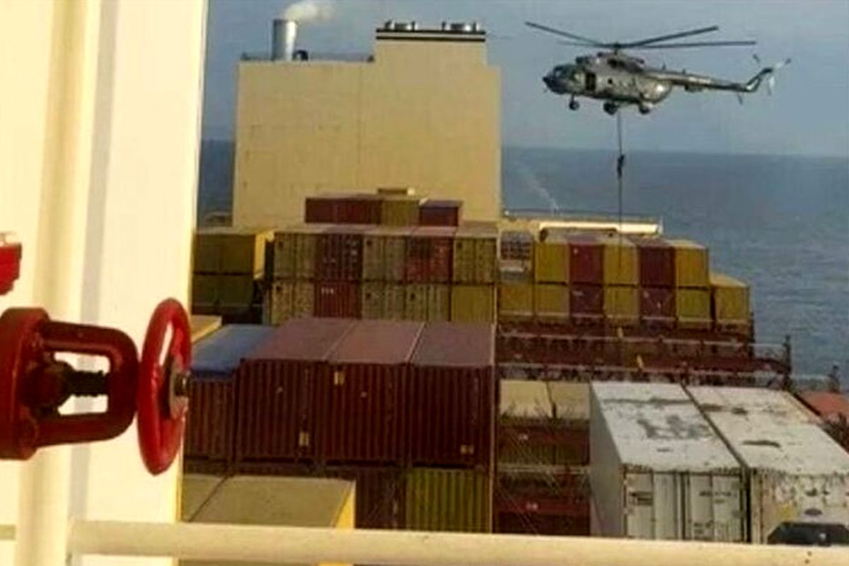 توقیف نفتکش اسرائیلی