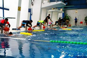 مسابقات نجات غریق در شهرضا برگزار شد 