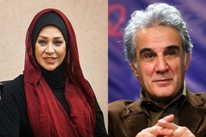 نسرین مقانلو و مهدی هاشمی بازیگران سریال کامیون شدند