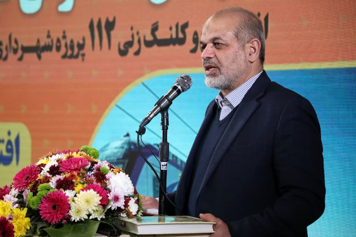 احمد وحیدی+افتتاح پروژه‌های شهرداری 