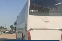 اتوبوس متخلف با پلاک دست‌ساز در مازندران توقیف شد