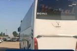 اتوبوس متخلف با پلاک دست‌ساز در مازندران توقیف شد