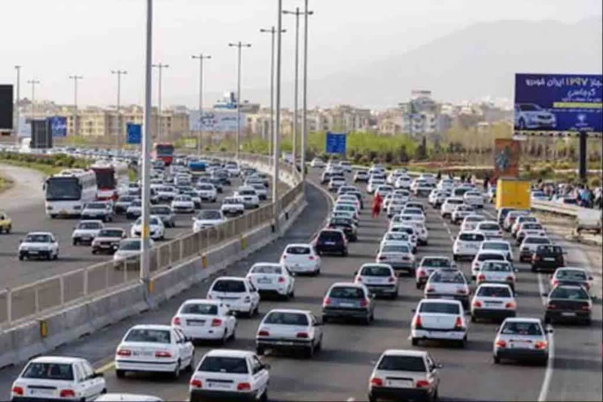 ترافیک قزوین کرج (2)