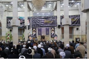 مراسم اولین سالگرد آیت الله العظمی موسوی اردبیلی برگزار شد