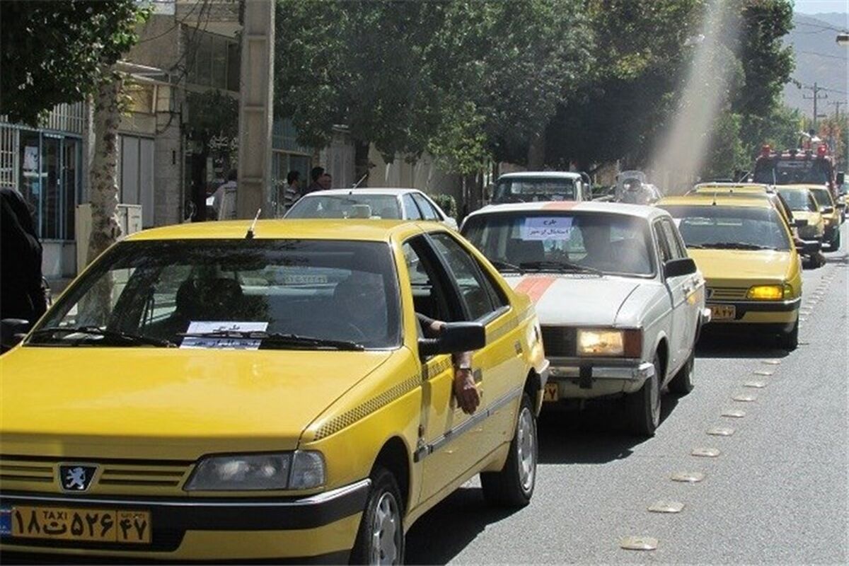 تاکسی فرسوده در کرمانشاه