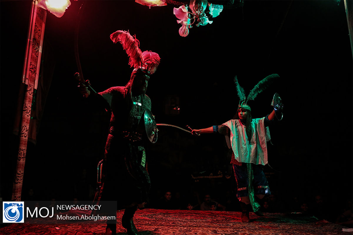 آیین تعزیه خوانی در تکیه شوفرها