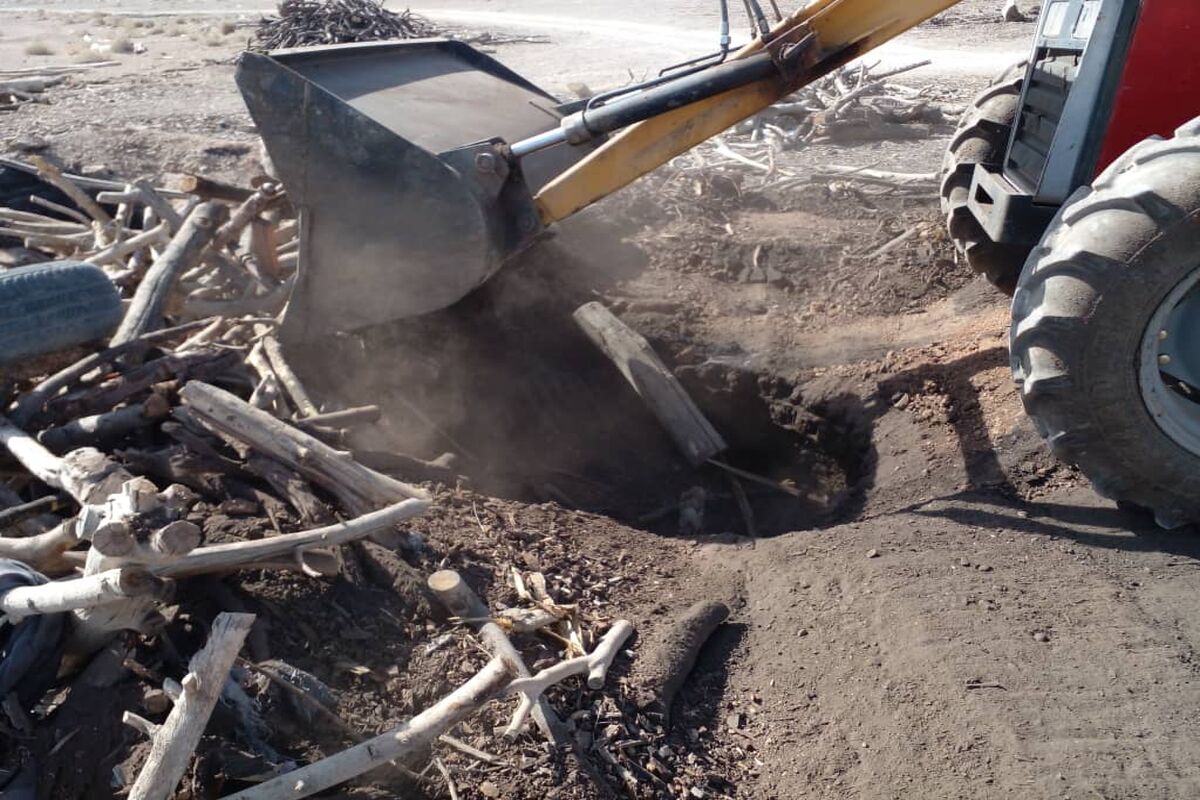 تخریب چاه ذغال