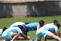 اضافه شدن دوربین هوایی به تمرین آبی‌پوشان