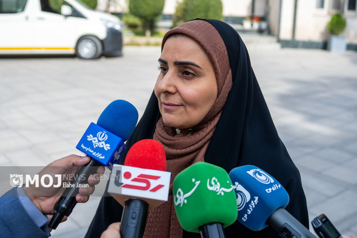 اعضای هیأت دولت در جمع خبرنگاران