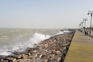 ناپایداری جوی و دریایی در هرمزگان/ سیلابی شدن رودخانه‌های فصلی