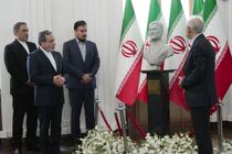 سردیس شهید امیرعبداللهیان در وزارت خارجه رونمایی شد