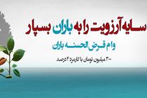طرح «باران»؛ پرداخت وام 300 تا 750 میلیون تومانی بانک دی